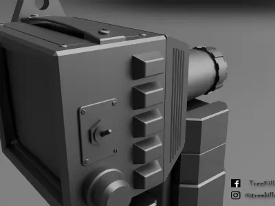 Alien Isolation Motion Tracker Scanner for Cosplay 3D print model