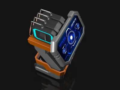 Sci Fi Computer 3D model