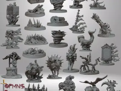 SCENARIOS FOR ROLE PLAYING GAMES 3D print model
