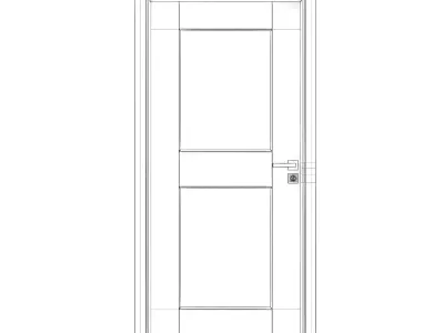 Interior Door 3D model