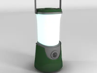 Camp Lantern 1 3D model