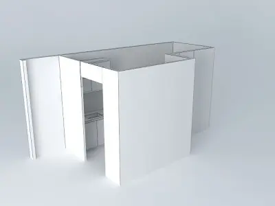 mieorkut box with door Free 3D model