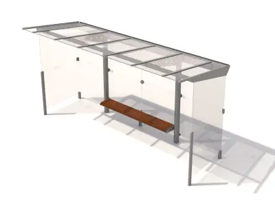 MMCite Regio 310a Bus Shelter 3D model