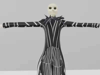 jack skellington 3D model