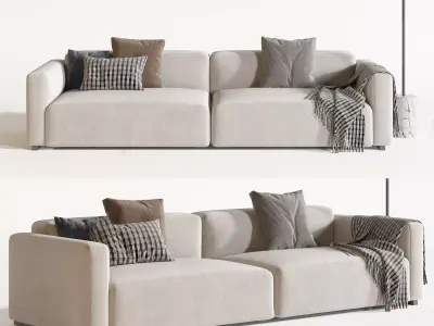 modern sofa chair  3D model