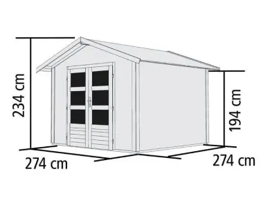 Talkau  tool shed 3D model