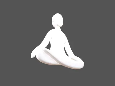 Chakra Icon v1 002 Low-poly 3D model