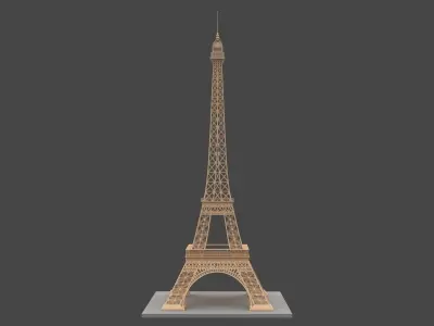 Eiffel Tower France 3D model