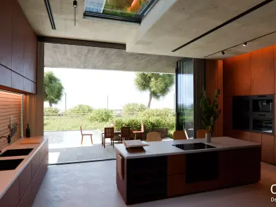 2026 Modern Modular House 13 for Blender Eevee and Cycles 3D model