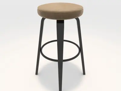 Collection Bar Stool 17 3D Model Pack