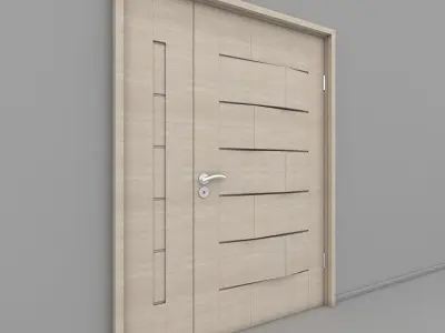 Wooden Door 3D model order