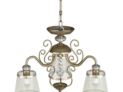 Ceiling chandelier Driana FR2405-PL-03-BZ 3D model