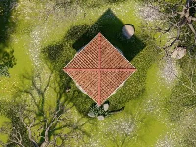 Gazebo  version 1 Free 3D model