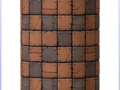 Stylized Tile Seamless Texture Texture purchase