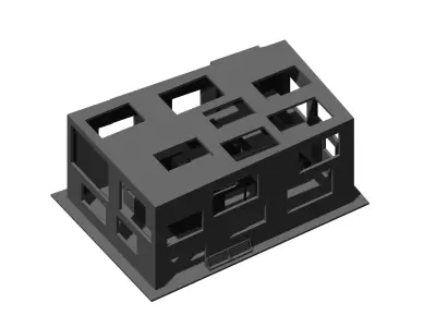 House N Sou Fujimoto 3D model