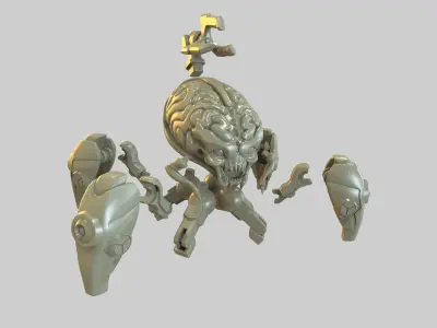 Arachnotron Collectible toy Doom Eternal 3D print model