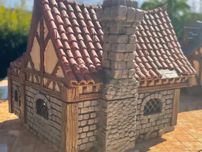 The Snoring Warrior Tavern Free 3D print model