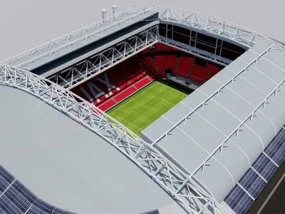 Johan Cruyff Arena - Ajax AFC - Amsterdam 3D model