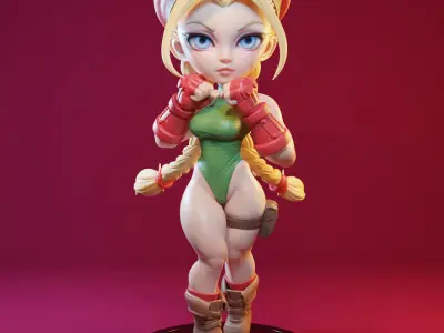 Cammy White  Killer Bee Street Fighter  3D print model