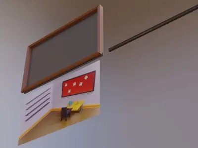 printable photo frame 3D print model