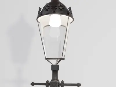 london street light 3D model