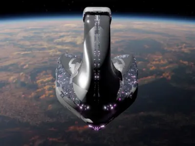 Mothership - Capitalship 3D model