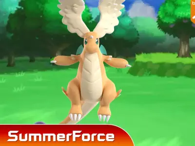 Mega Dragonite - Pokemon 3D model