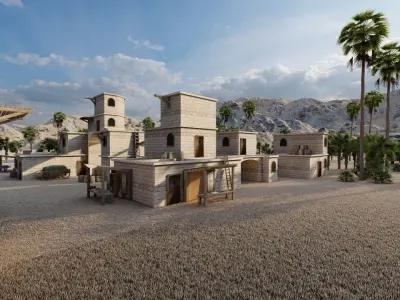 Historic city -Ancient City babel 3D model