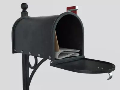 American Mailbox 3D model