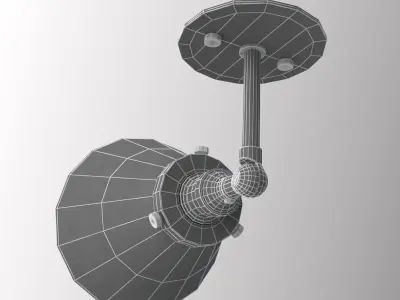 Vintage lamp 3D model