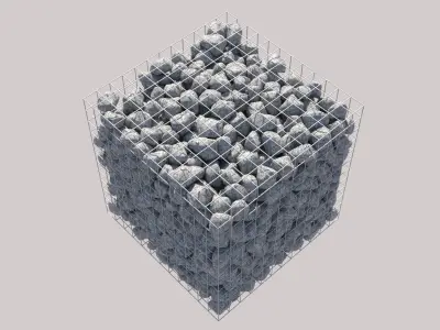 Gabion Cube 3D model
