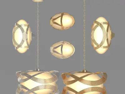 Ceiling light Free 3D model