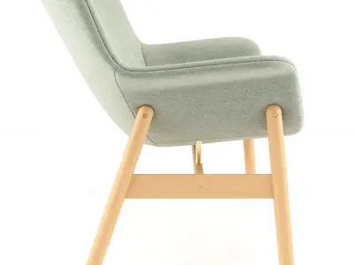 VEDBO Gunnared armchair 3D model