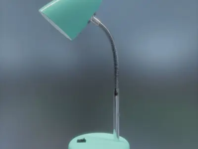 Desk Lamp Low-poly 3D model