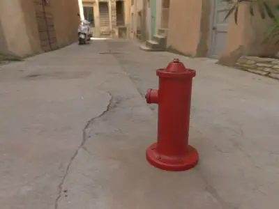 Simple Fire Hydrant Free 3D model