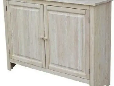 August Grove Abingdon Accent Cabinet 3D model