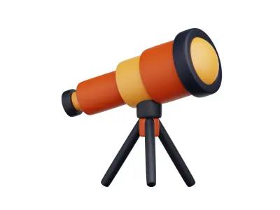 Telescope 3D model