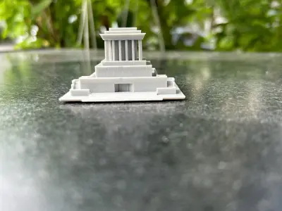 Ho Chi Minh Mausoleum in 3D 3D print model