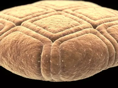 Acacia Pollen Grain 3D model