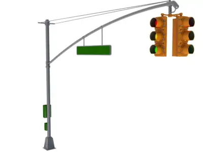 Traffic Lights collection 3D model