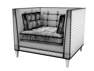 Clancy Chair 3D model