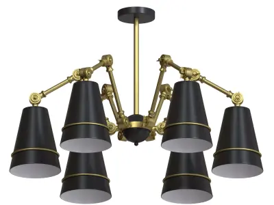 Ceiling chandelier 8035-19 LM-6-47548 3D model