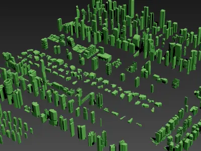 ARCHITECTURE BUNDLE COMPILATION 2 - 360 items 3D model