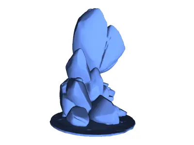 Rock 2 3D print model