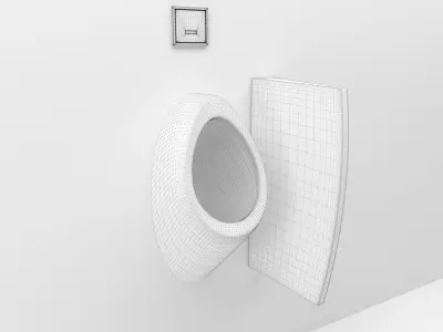 Urinal 2 3D model