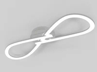 Ribbon Ceiling Lamp 3D model