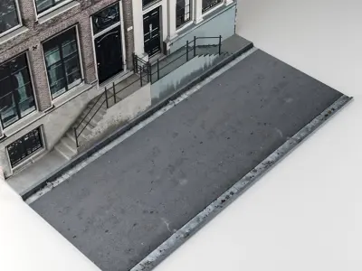 Building amsterdam 3D model