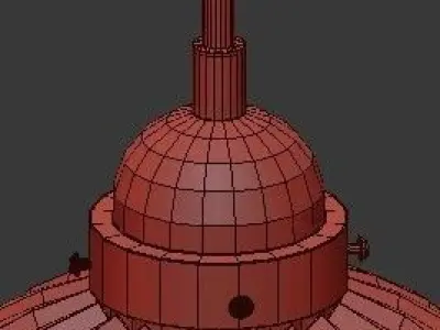 Untitled venice glass pendant light 3D model
