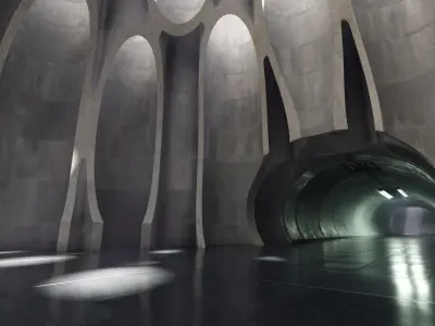  Futuristic Interior 23 