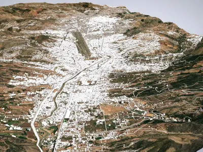 Cityscape Cusco Peru 3D model
